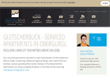 Tablet Screenshot of gletscherblick-gurgl.com